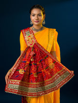KcPc New Special Georgette Cutwork border workMarwadi Broach