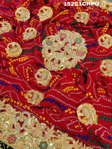 KcPc Original Marwadi Bhaat ki chunri piliya odhna (Pure Georgette Fabric)