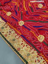 KcPc Original Marwadi Bhaat ki chunri piliya odhna (Pure Georgette Fabric)