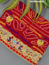 KcPc Traditional Jaipuri Chunri Pila Rajasthani Marriage Chundi Dupatta Chunri (Pure Ojariya Fabric)