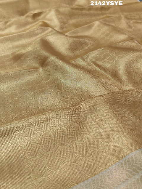 KcPc New Tussar Silk banarasi Zari weaving Saree KB