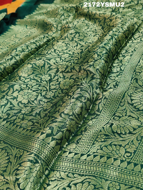 KcPc New Beautiful Viscos silk Zari weaving Work Saree SAM