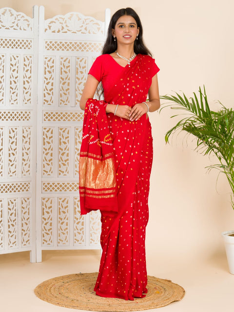Modal Gaji Silk saree under 3000