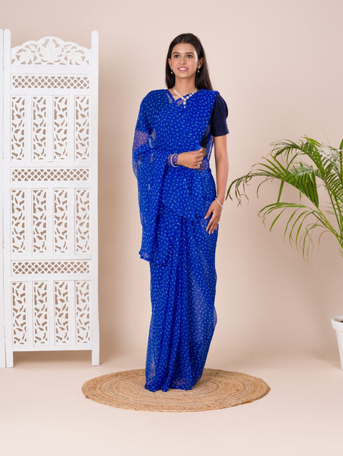 KcPc Launch New Chiffon Bandhani Light Weight Saree  SUN