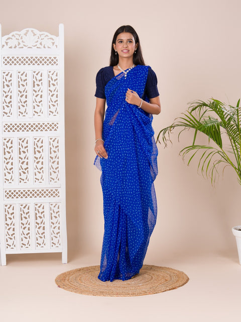 KcPc Launch New Chiffon Bandhani Light Weight Saree  SUN
