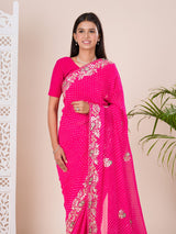  Georgette saree is perfect for traditional occasions like festival and wedding 