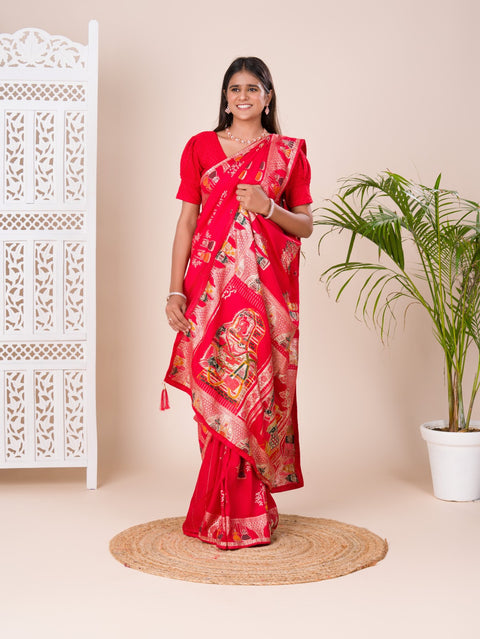 KcPc New Launch Dola silk Karwa Chauth Special With Dimond Work Saree