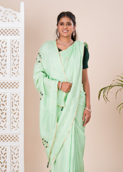 KcPc New Designer Party Wear Saree with Blouse