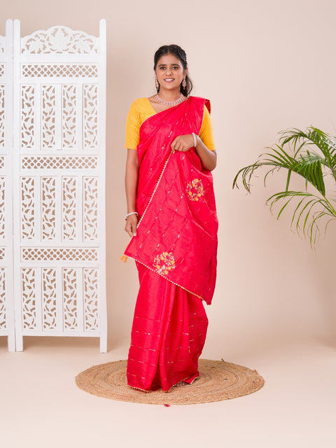 KcPc Designer Party Wear Saree with Blouse
