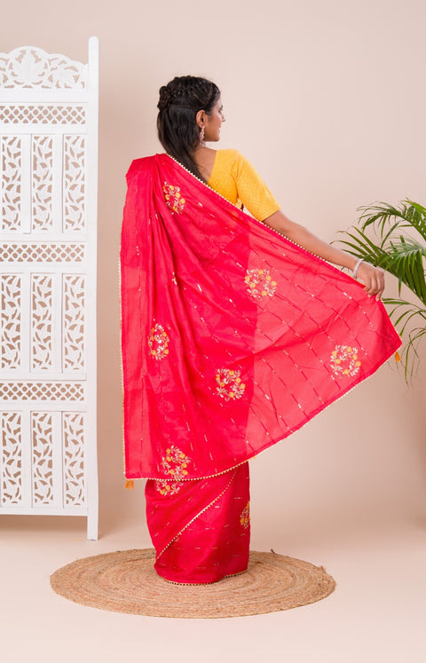 KcPc Designer Party Wear Saree with Blouse