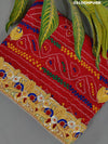 KcPc Latest Ethnic Wear Marwari Chunri Pila Odhna Chunri (Pure Georgette Fabric)