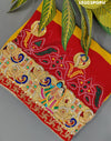 KcPc Traditional Ethnic Marwadi Belbuti Odhna Pomcha (Pure Georgette Fabric)