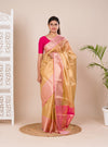  Tissue Silk Kanjivaram Style Banarasi Weaving Saree 
