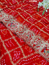 by Bandhani saree