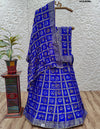 KcPc Rajasthani Bandhej Ghatchola Zari Work Lehenga KML