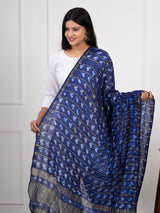 KcPc Ghatchola Bandhej silk DupattasNeavy Blue