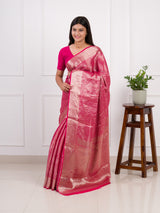 Khaddi Banarasi saree is perfect for party wear