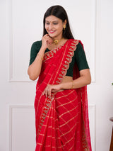 Ghatchola Bandhani style saree under 1500