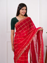 Ghatchola Bandhani style saree under 1500