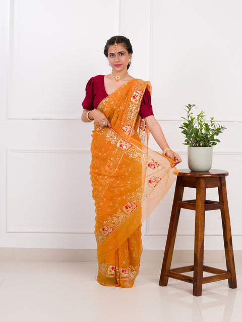 KcPc Special Classic Traditional Saree in Royal Georgette Fabric  JAY