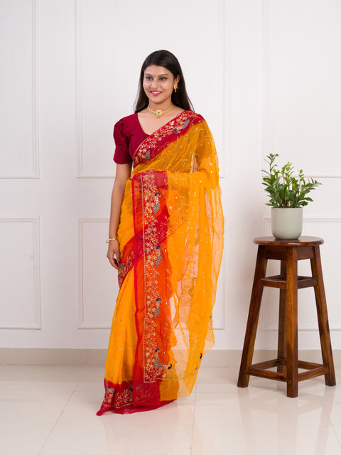 KcPc New Royal Wedding Saree in Traditional Georgette Elegance JAY