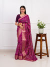 By Bandhani Saree With Festive Wear