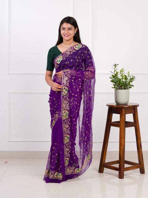 KcPc New Vibrant Traditional Look with Soft Georgette Saree JAY