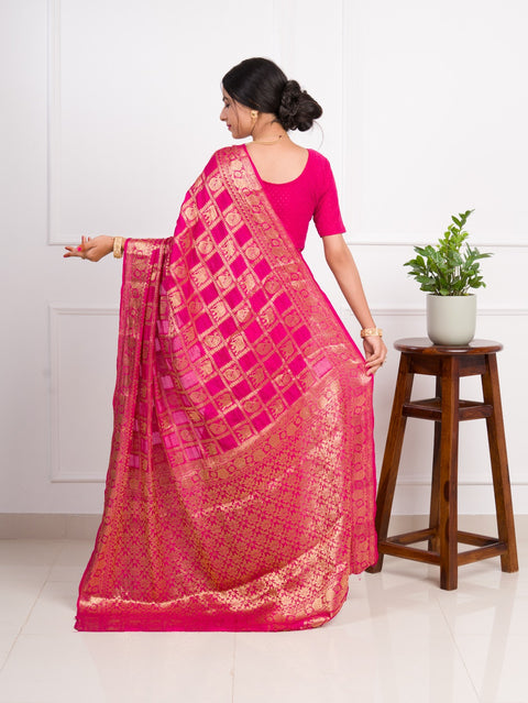 KcPc Latest New Art silk Banarasi Style With Zari weaving Work Saree KCPC