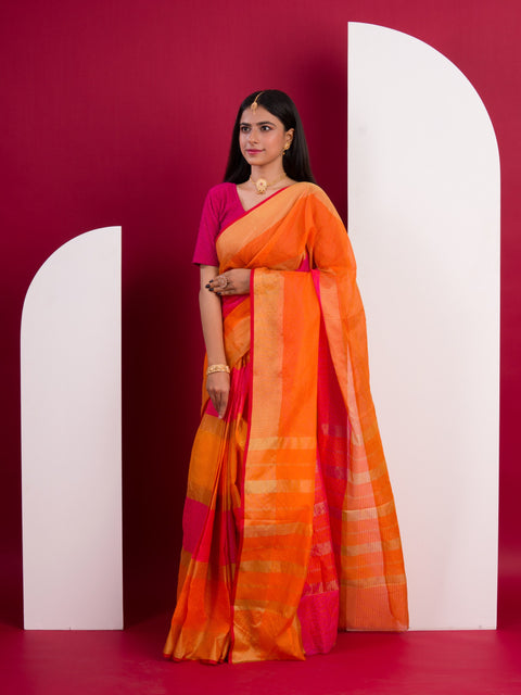 KcPc Superhit Collection Beautiful Cotton Zari Weaving Saree