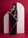 Chiffon Silk Saree with Elegant Sequence Design