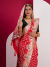 Neemzari Gotapatti Work saree for royal family weddings 