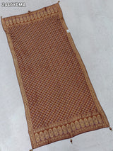 KcPc Latest New Georgette Bandhani Style With Zari weaving Work Dupatta MOH