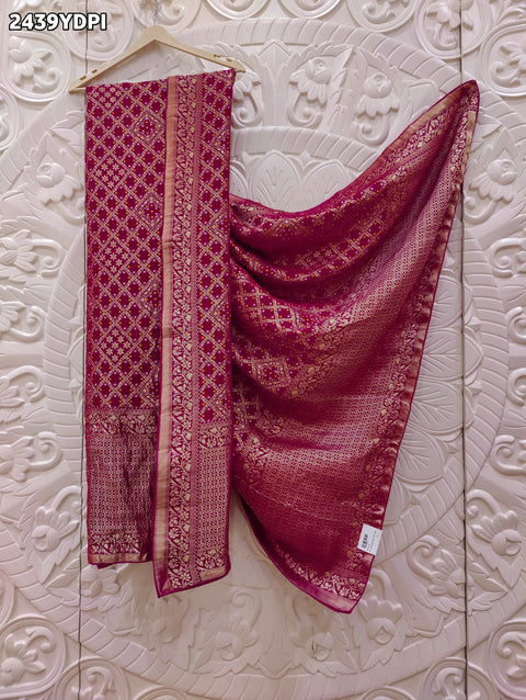 KcPc New Georgette Banarasi Style With Zari weaving Work Dupatta SATISH