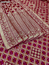KcPc New Georgette Banarasi Style With Zari weaving Work Dupatta SATISH