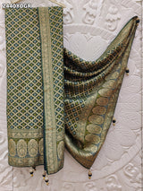 KcPc New Georgette Bandhani Style With Zari weaving Work Dupatta MOH