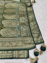 KcPc New Georgette Bandhani Style With Zari weaving Work Dupatta MOH