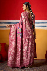 By Printed Saree With Casual Wear