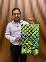 KcPc Special Silk Bandhani Dupatta with Handmade WorkSA