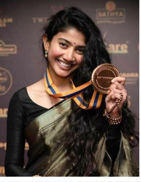 By Banarasi Saree With Party Wear 