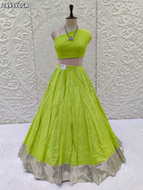 By Traditional Style With Festive Wear