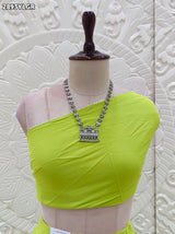 By Traditional Style With Festive Wear