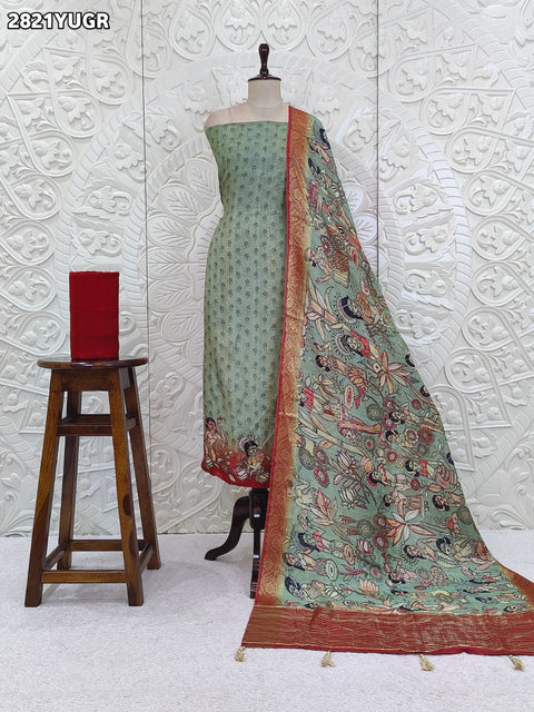 By Kalamkari Suit With Casual Wear