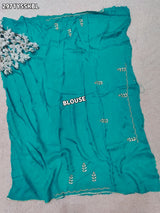 By Bandhani Saree With Cutdana gotapatti work 
