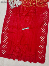 By Bandhani Saree With Festive Wear 