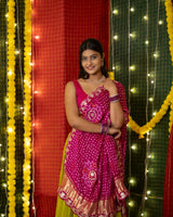 By Haldi Special With Traditional Wear