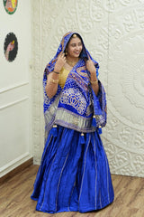 By Bandhani Lahenga With Traditional wear