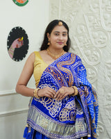 By Bandhani Lahenga With Traditional wear