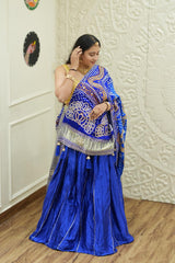 By Bandhani Lahenga With Traditional wear
