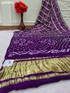 KcPc New Modal Silk Bandhani Saree for Festive Wear PARS