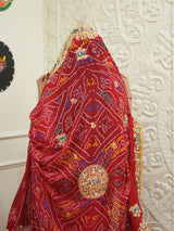KcPc Special New Pure Ojariya Raidana Zardoji Handwork Kolkata Special Chunri